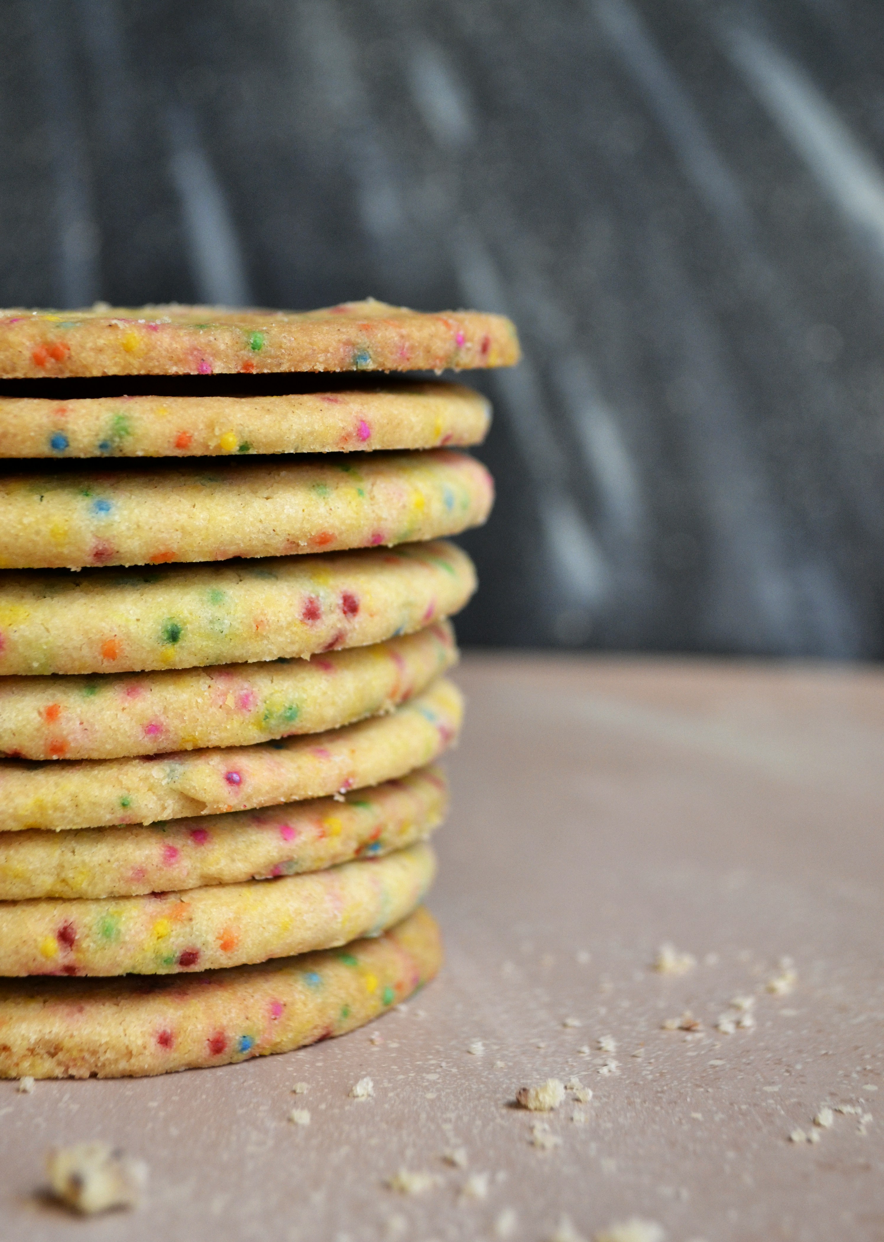 brown and green cookies on brown wooden table
