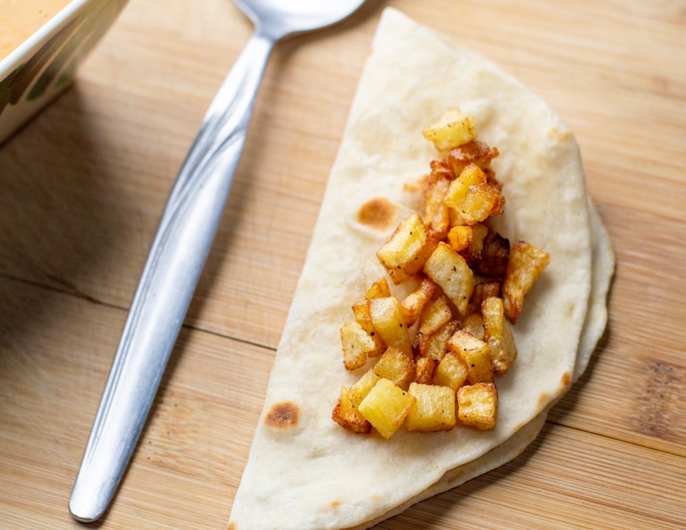 white ceramic plate with food