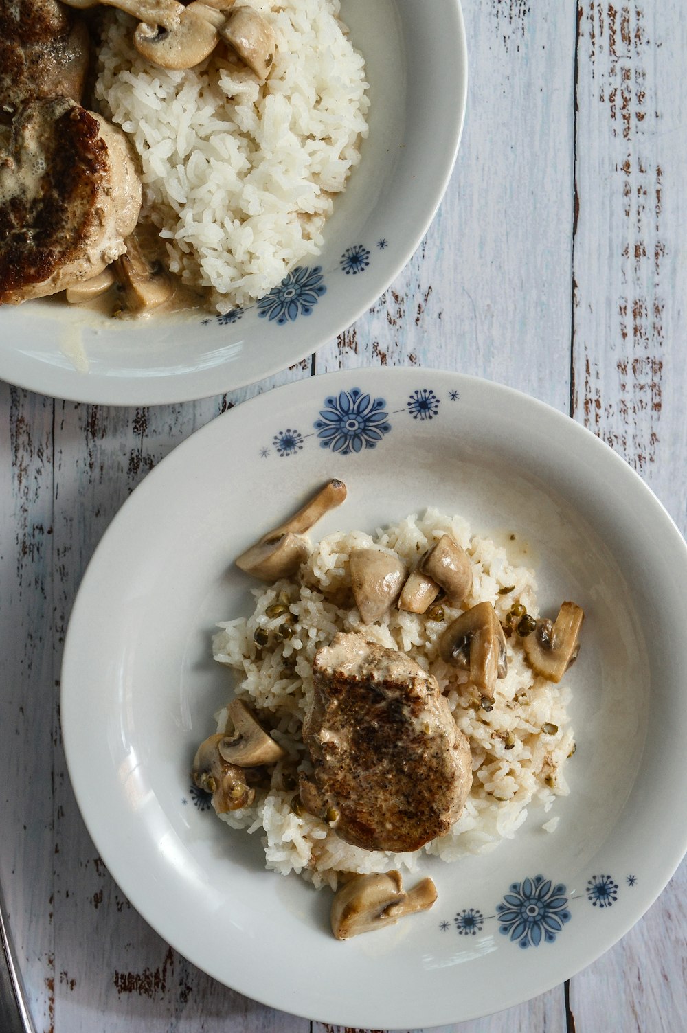 white ceramic plate with cooked food