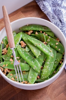 green chili on white ceramic bowl