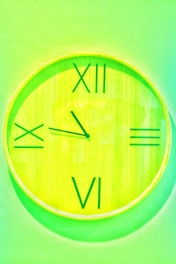 A vibrant countdown timer with colorful digits and smooth animation.