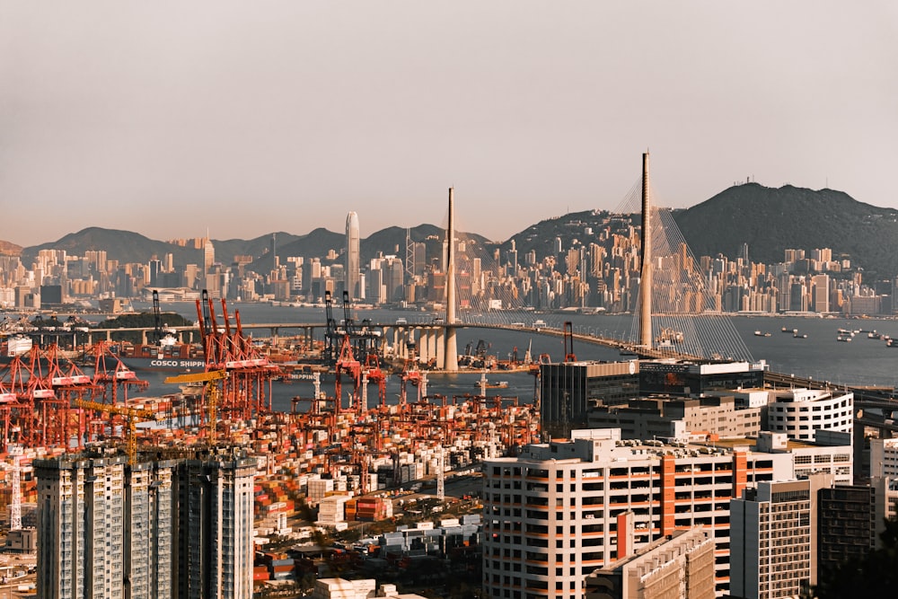 city skyline during day time