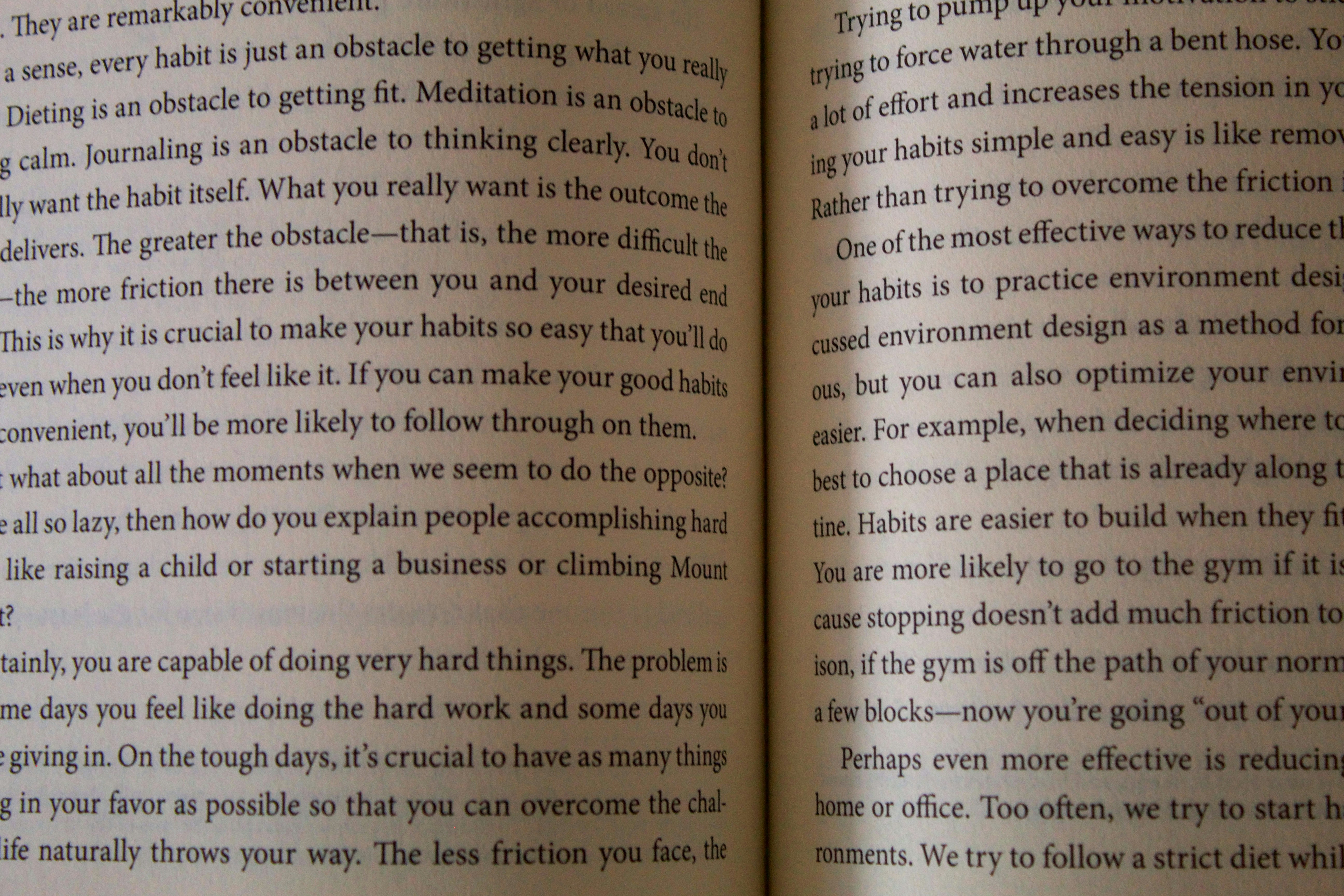 book pages