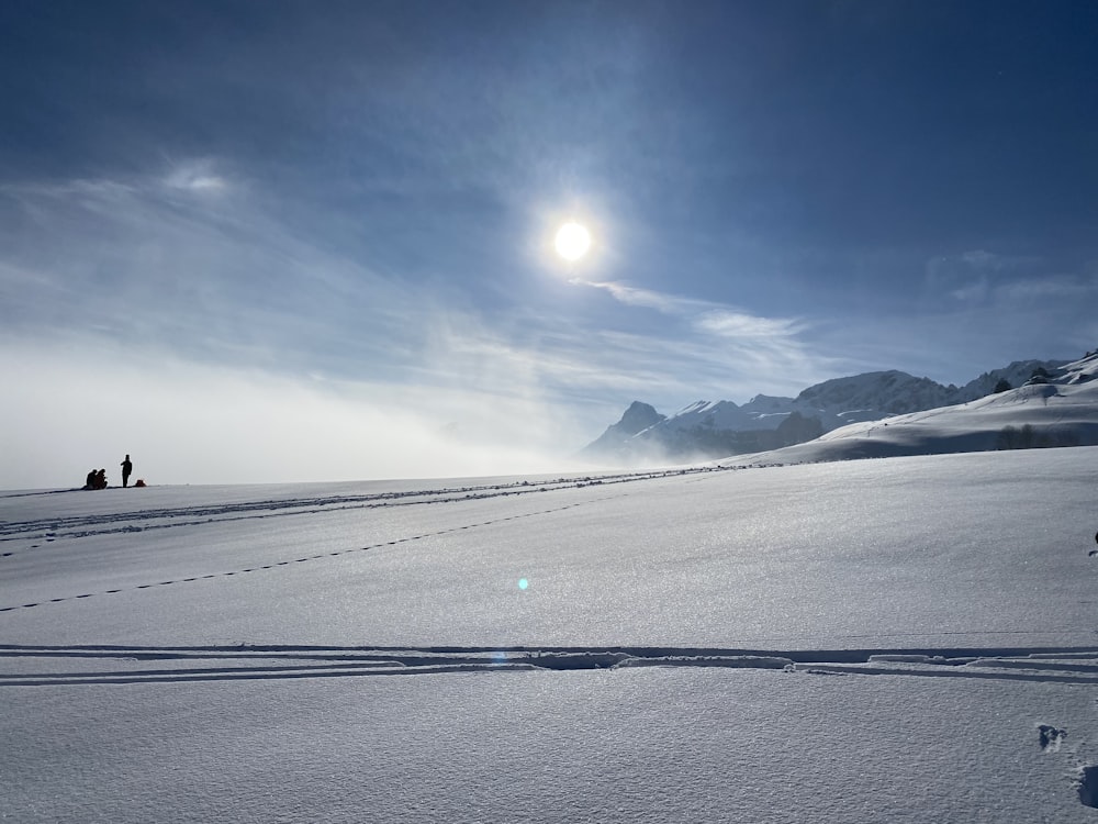 snow covered mountain under blue sky during daytime