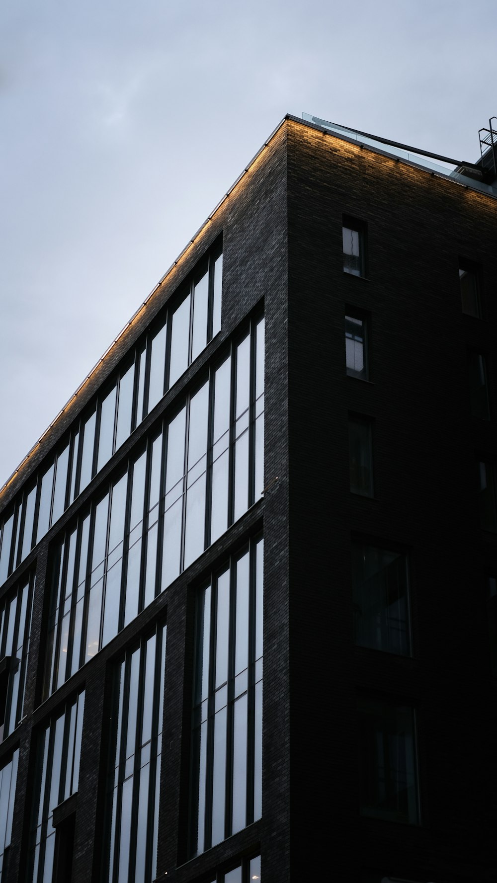 black and brown concrete building