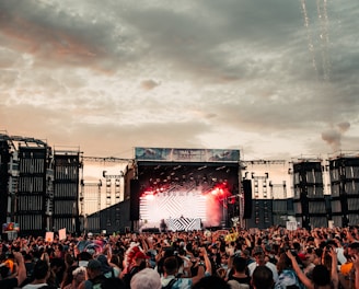 people gathering on concert during daytime