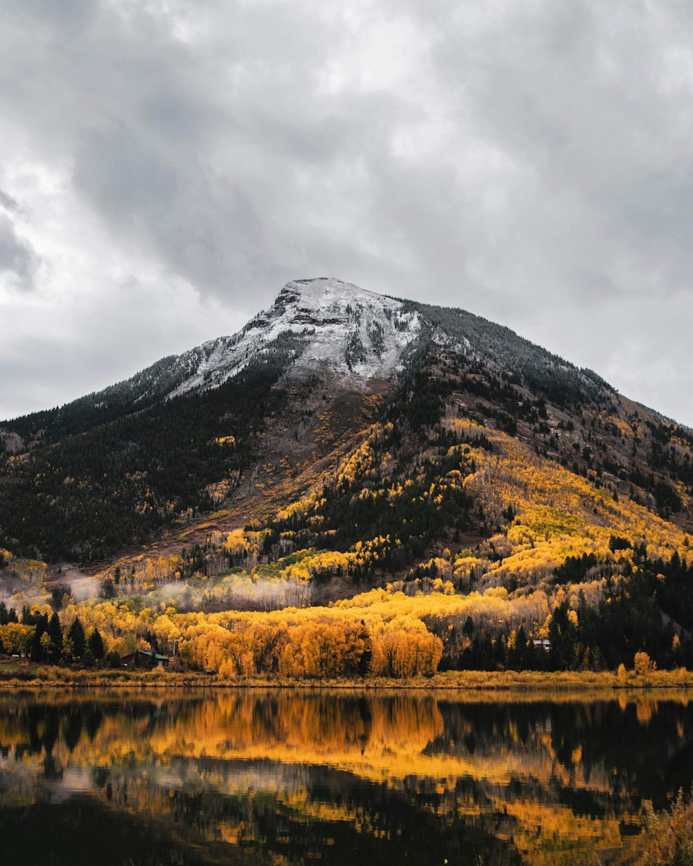 green and brown mountain under white clouds during daytime