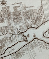 A detailed map highlighting property listings across the Morbihan region.