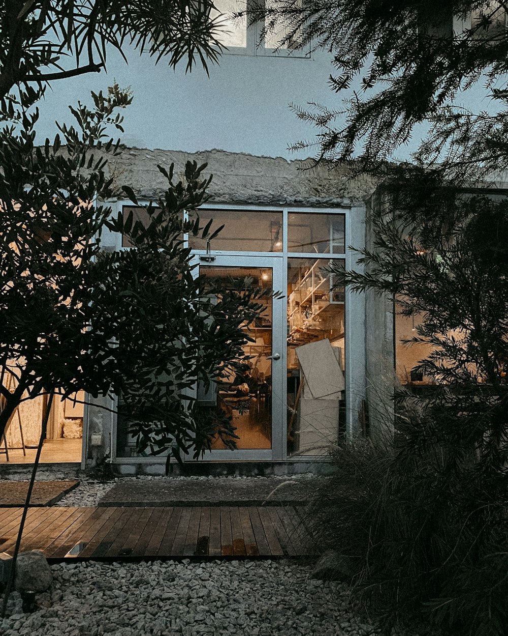 white wooden framed glass window closed