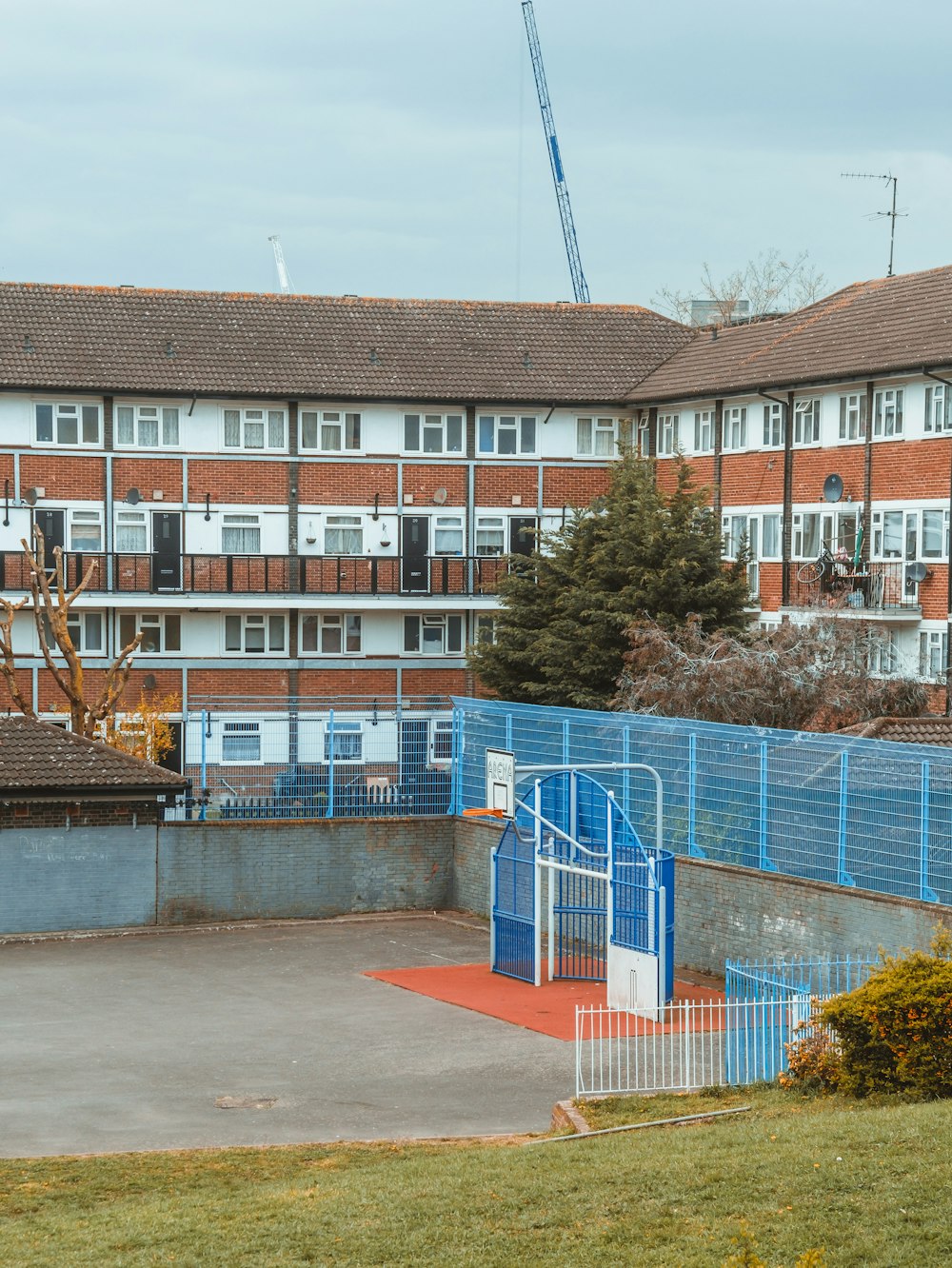 brown and white concrete building