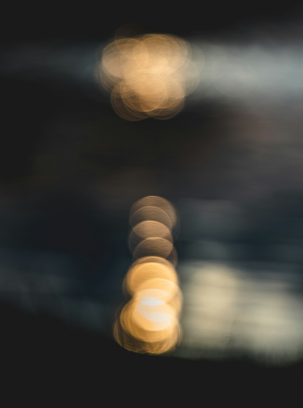 bokeh photography of lights during night time