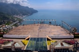 A scenic outdoor performance setting.