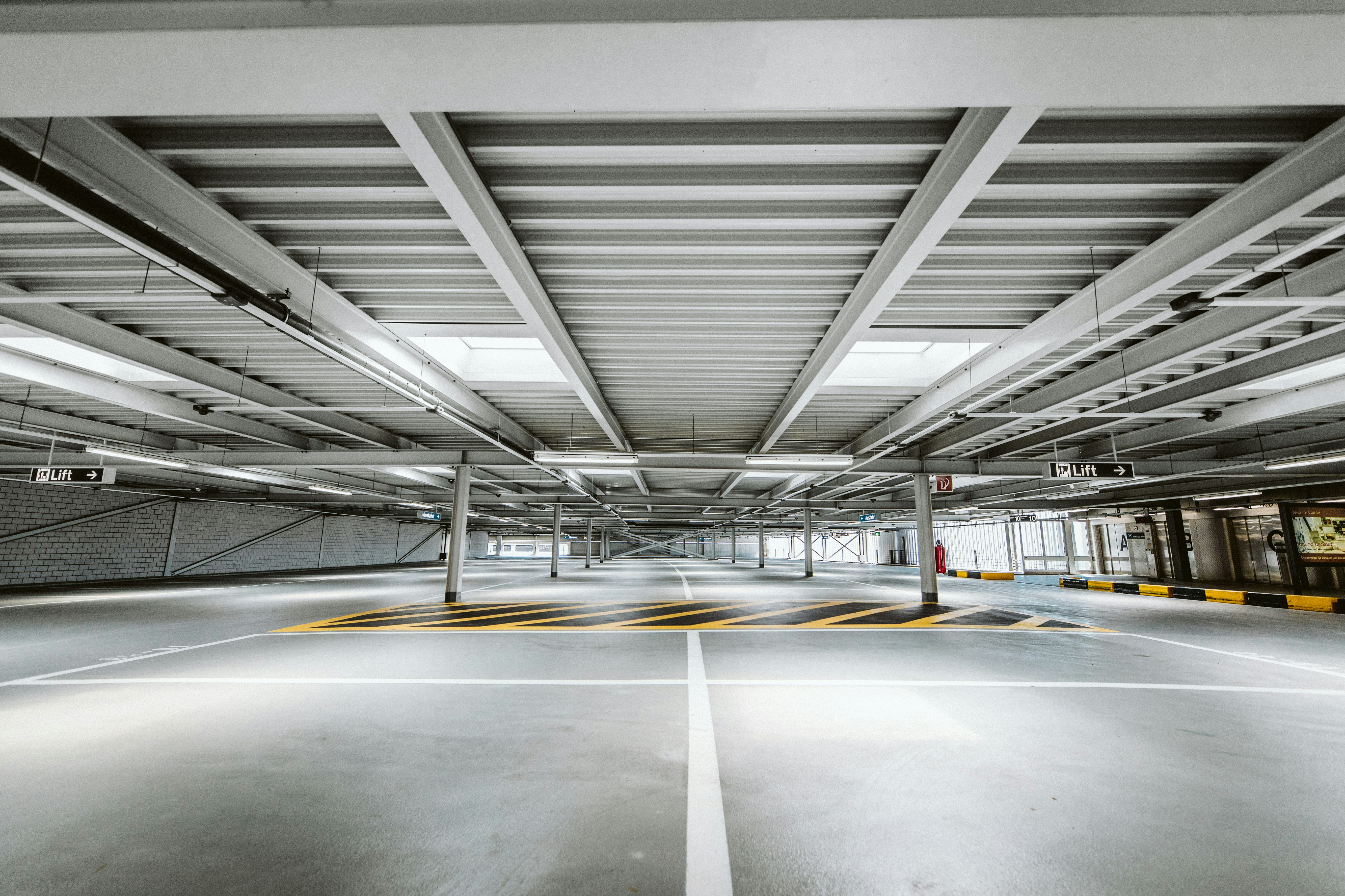 white and gray concrete building