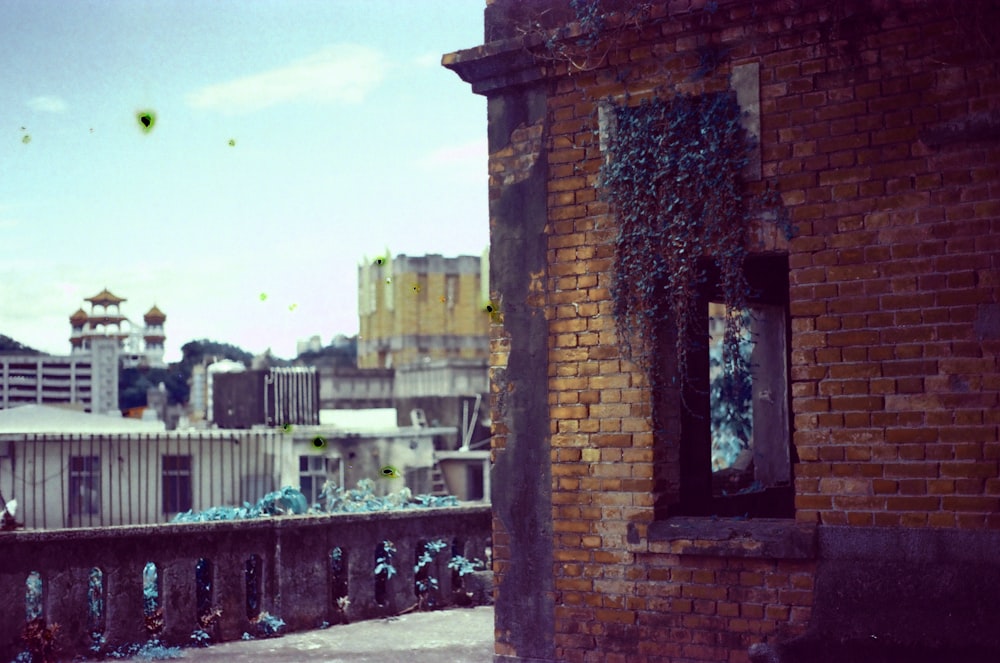 brown brick building during daytime