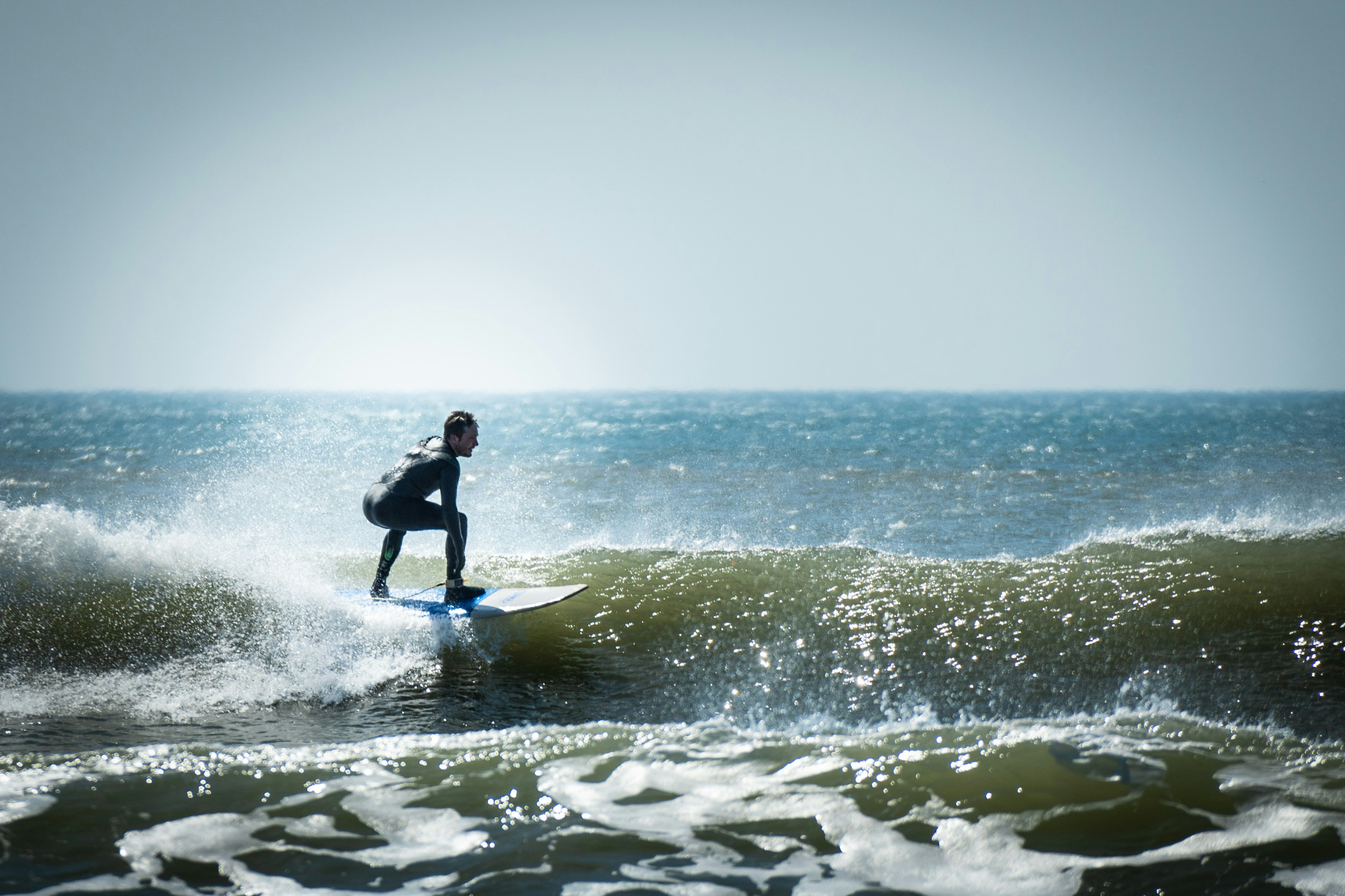 Surfing, Croyde, Devon, UK