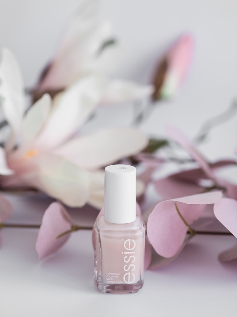 Blush Glass Nails