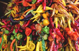 red and yellow chili peppers
