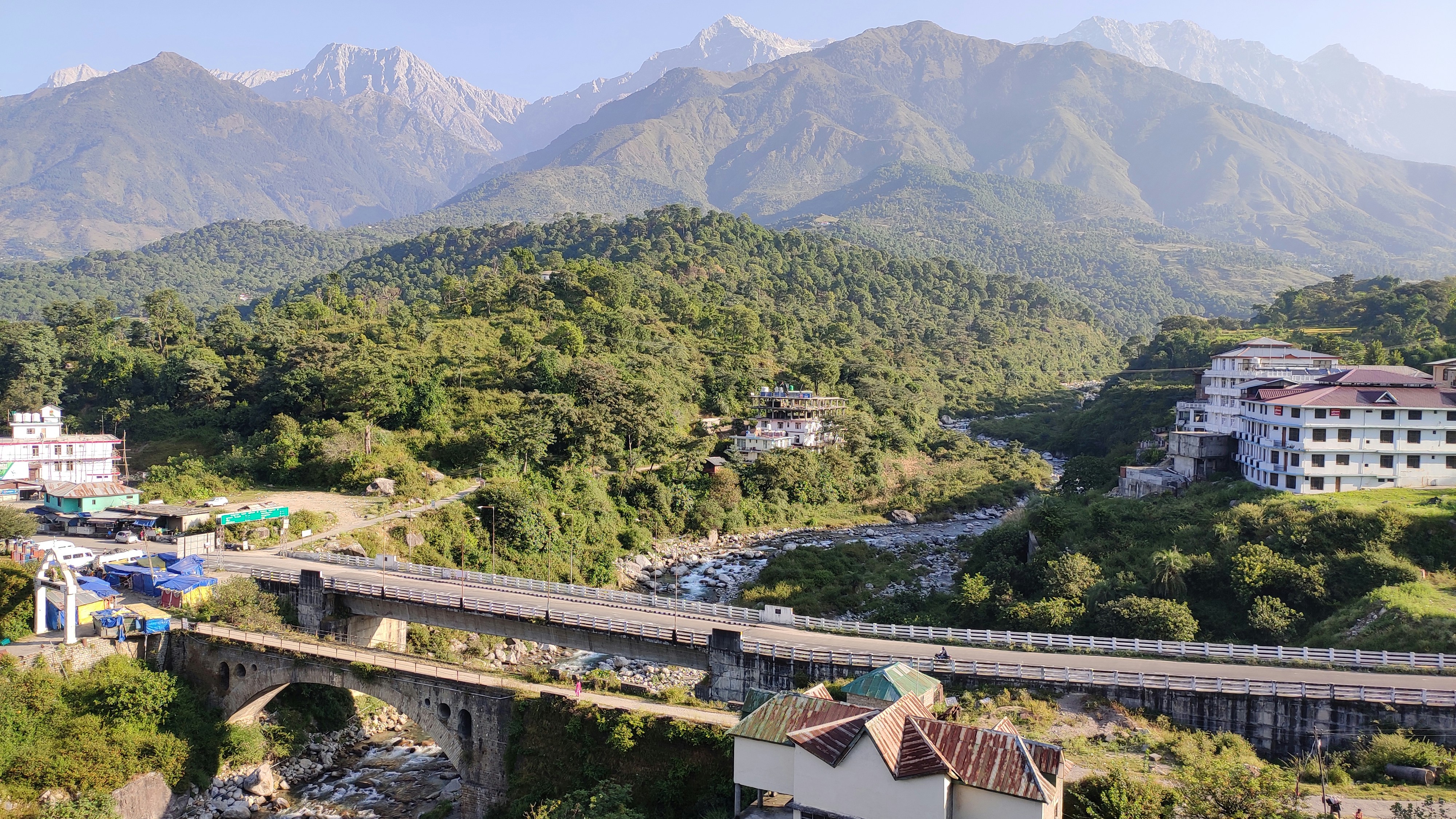Scenic mountain landscape shared on Mahadev Travels Instagram feed