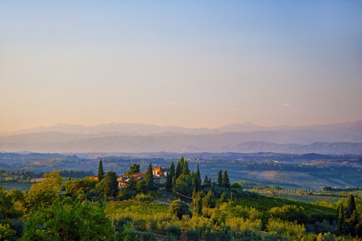Tuscany view on a wedding curated by Francesco Margaretini