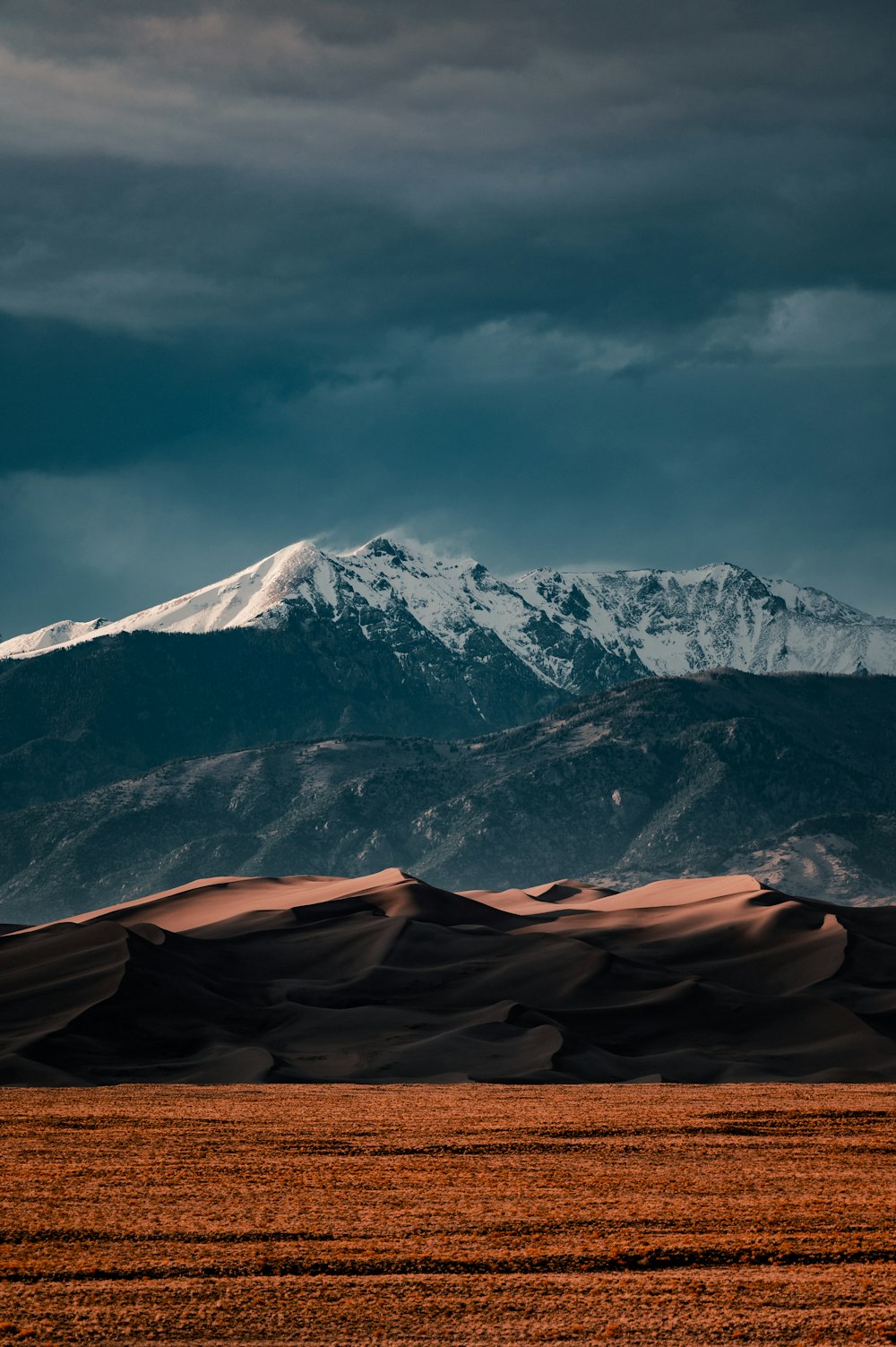 snow covered mountain under blue sky during daytime