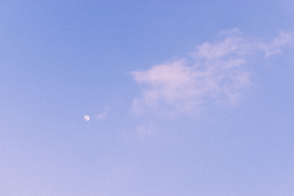 blue sky with white clouds