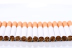 orange and white cigarette sticks