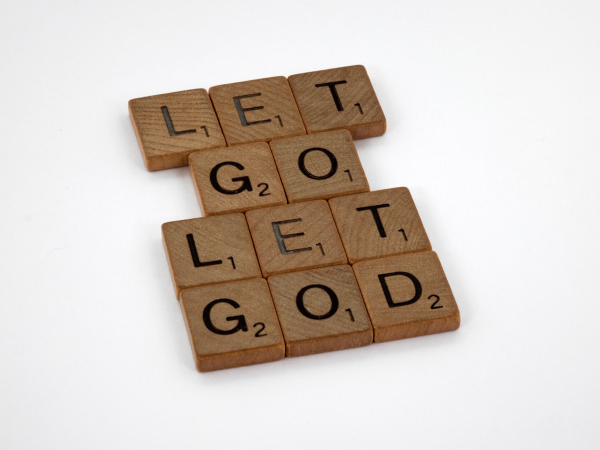 let go and let god