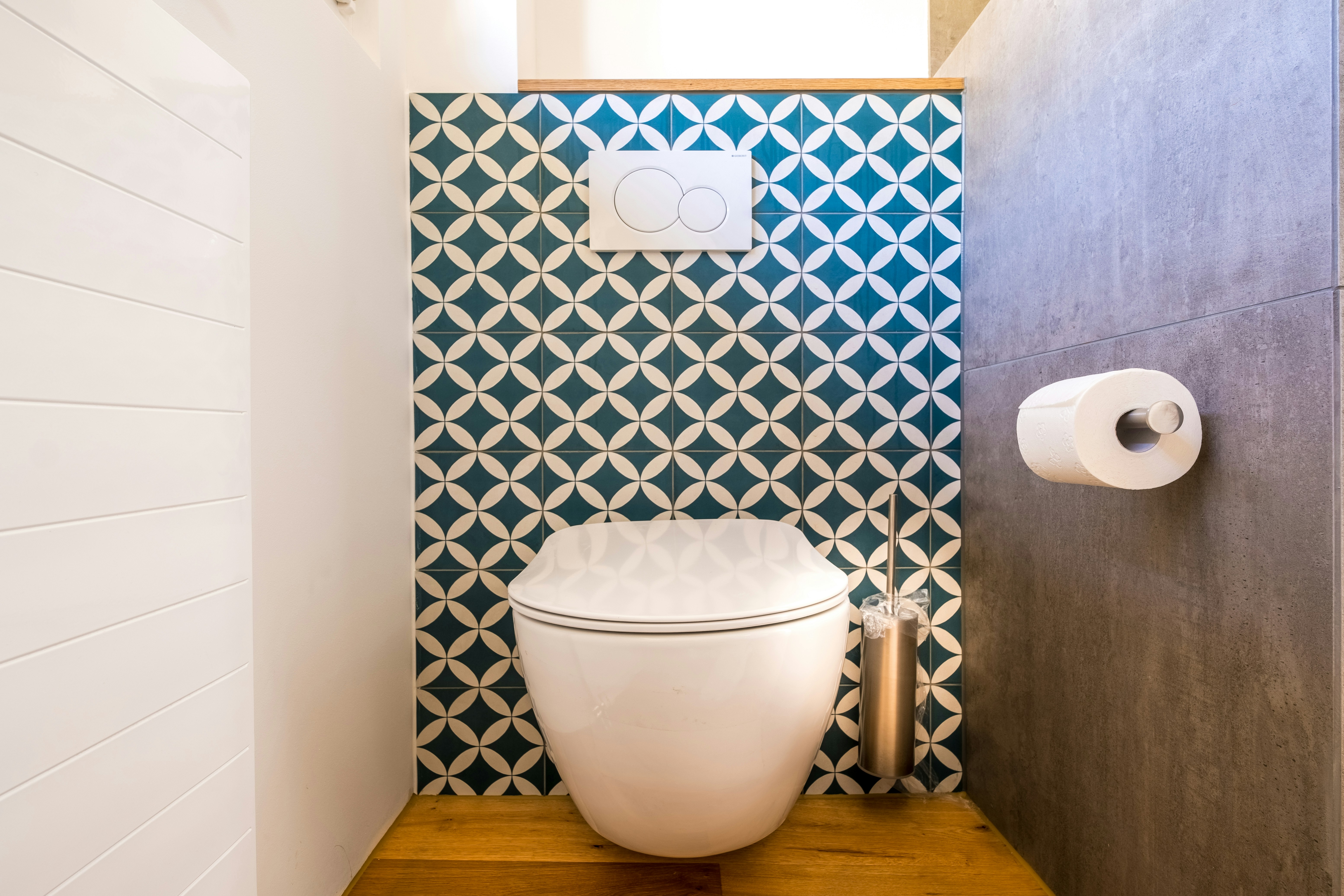 Intelligent toilet seat with heated seat and ambient lighting