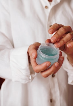 Cosmetic Chemist Testing a developed Gel