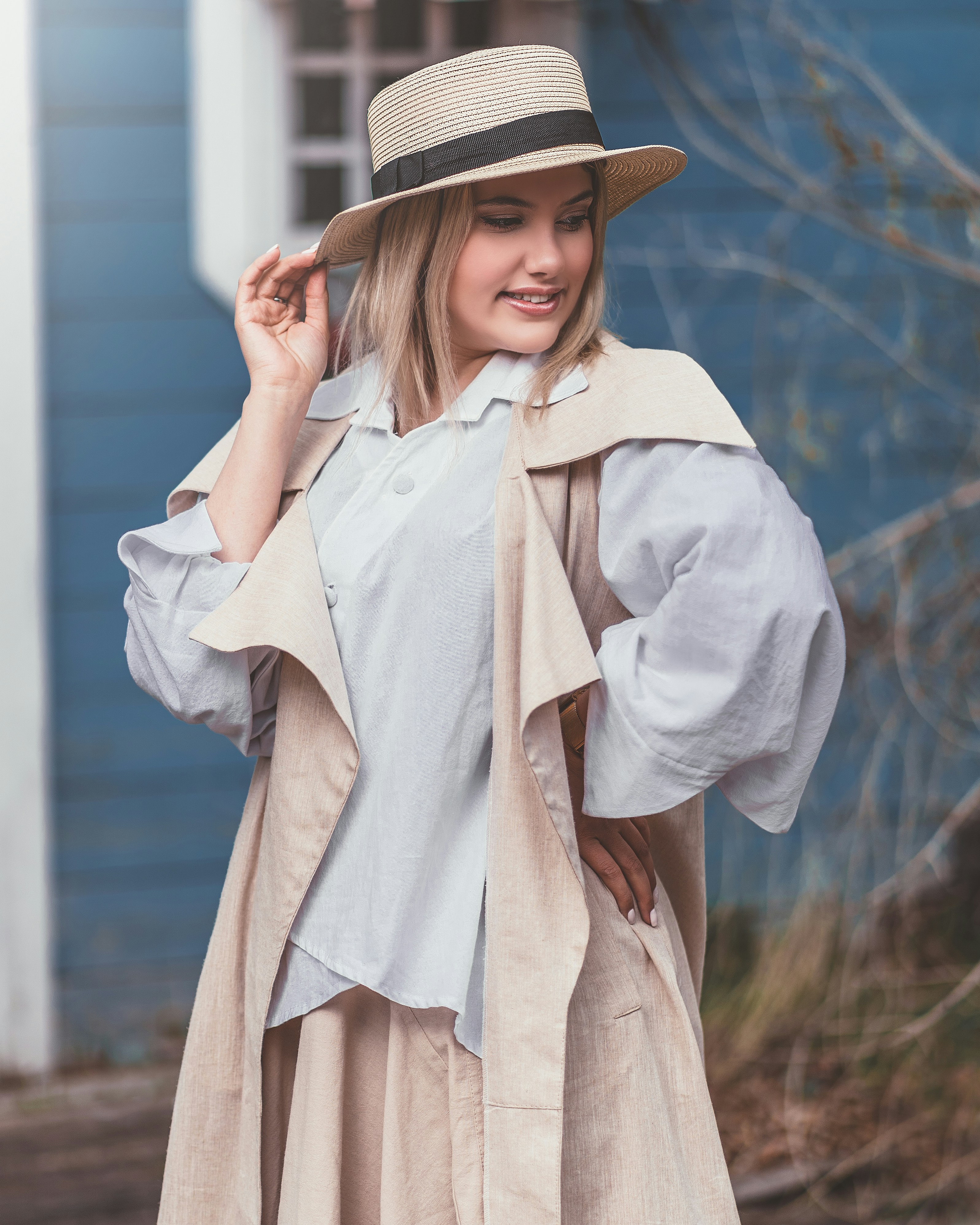 Linen Trench