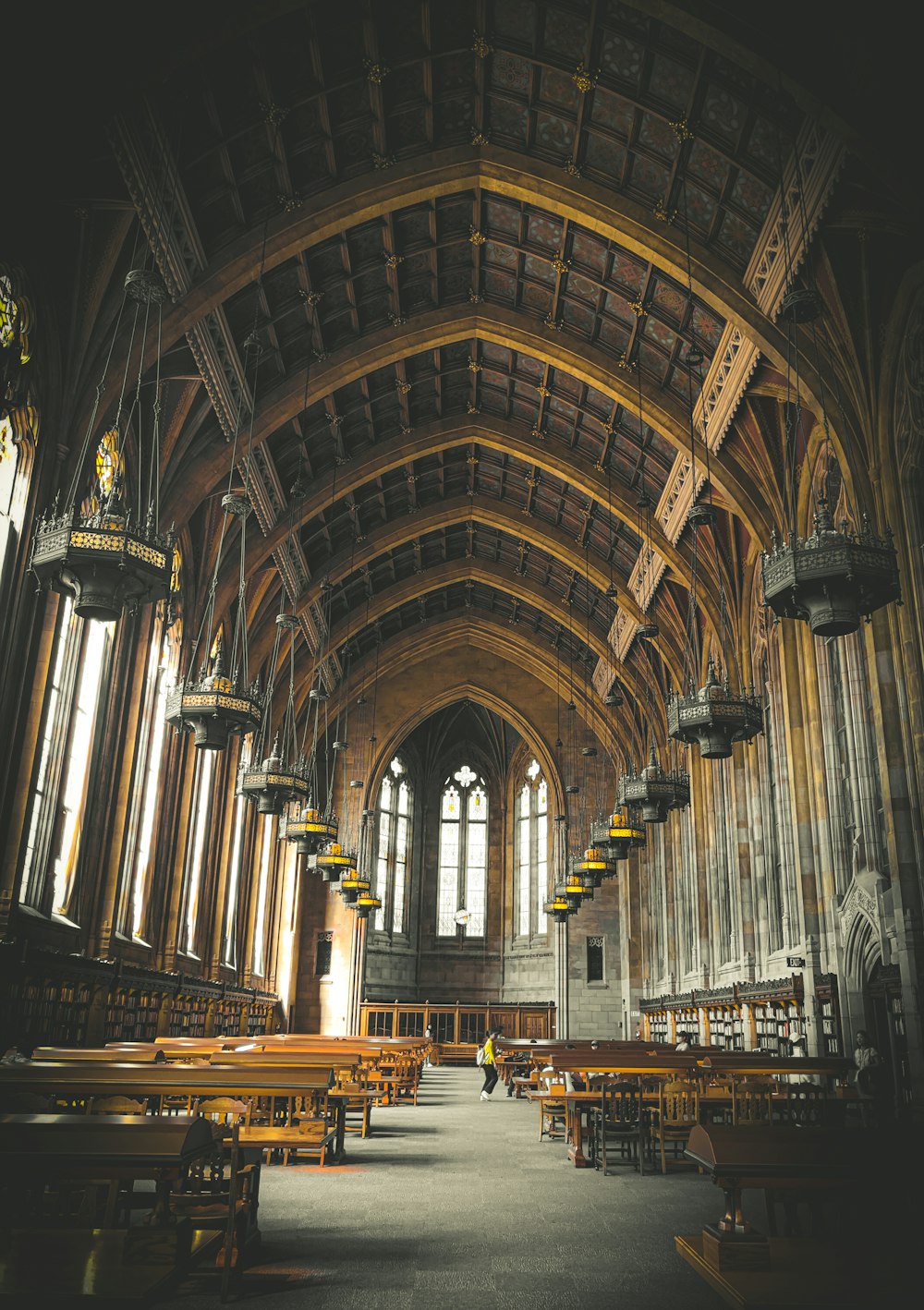 brown and white cathedral interior
