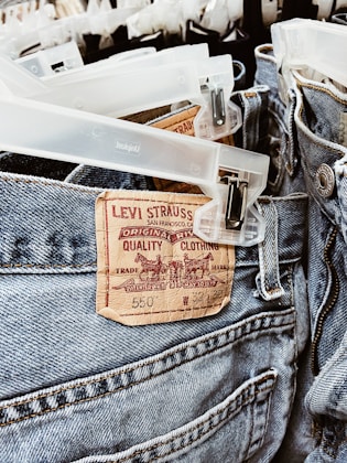 blue levis denim bottoms