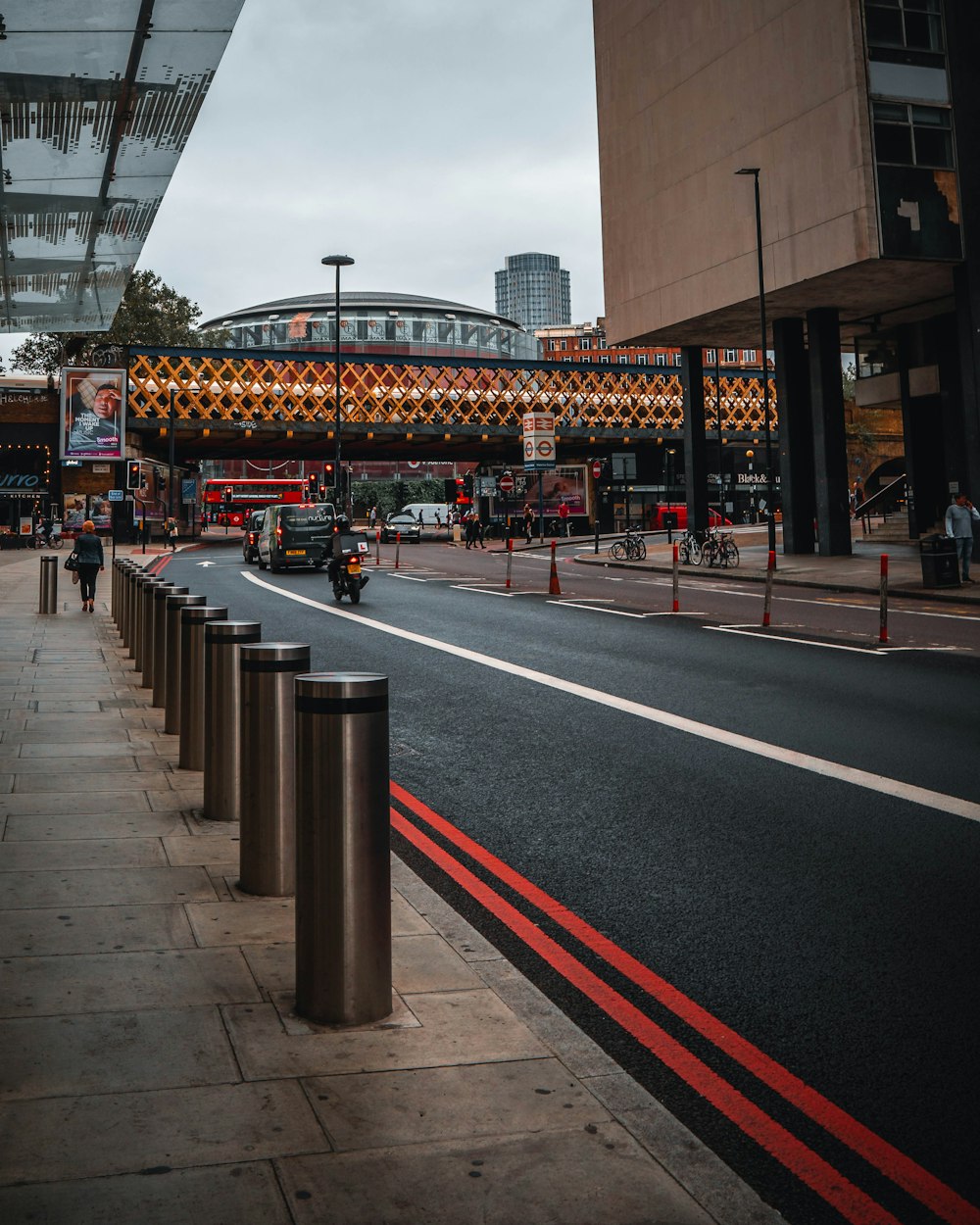 cars parked on side of the road during daytime