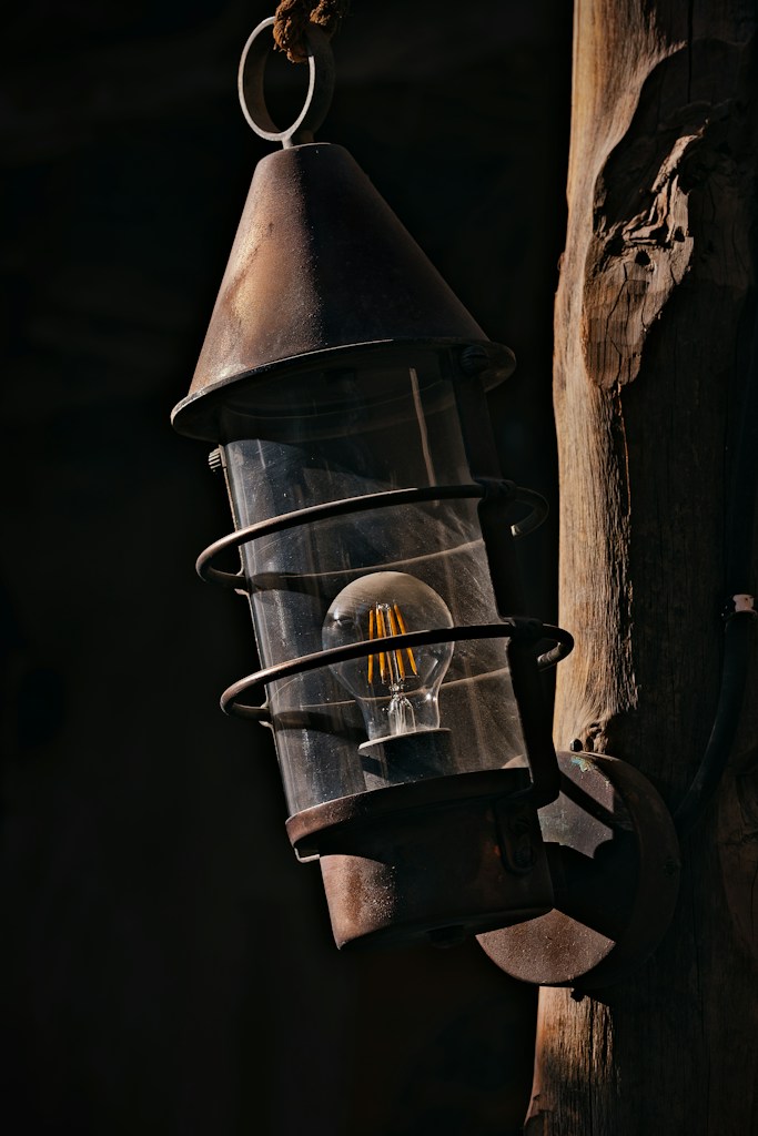 Rustic Metal Lantern