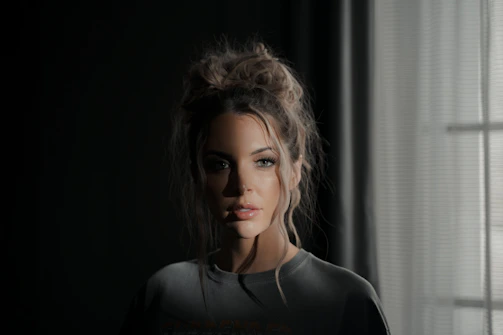 Patient’s hair restoration progress captured with natural lighting highlighting healthier hair.