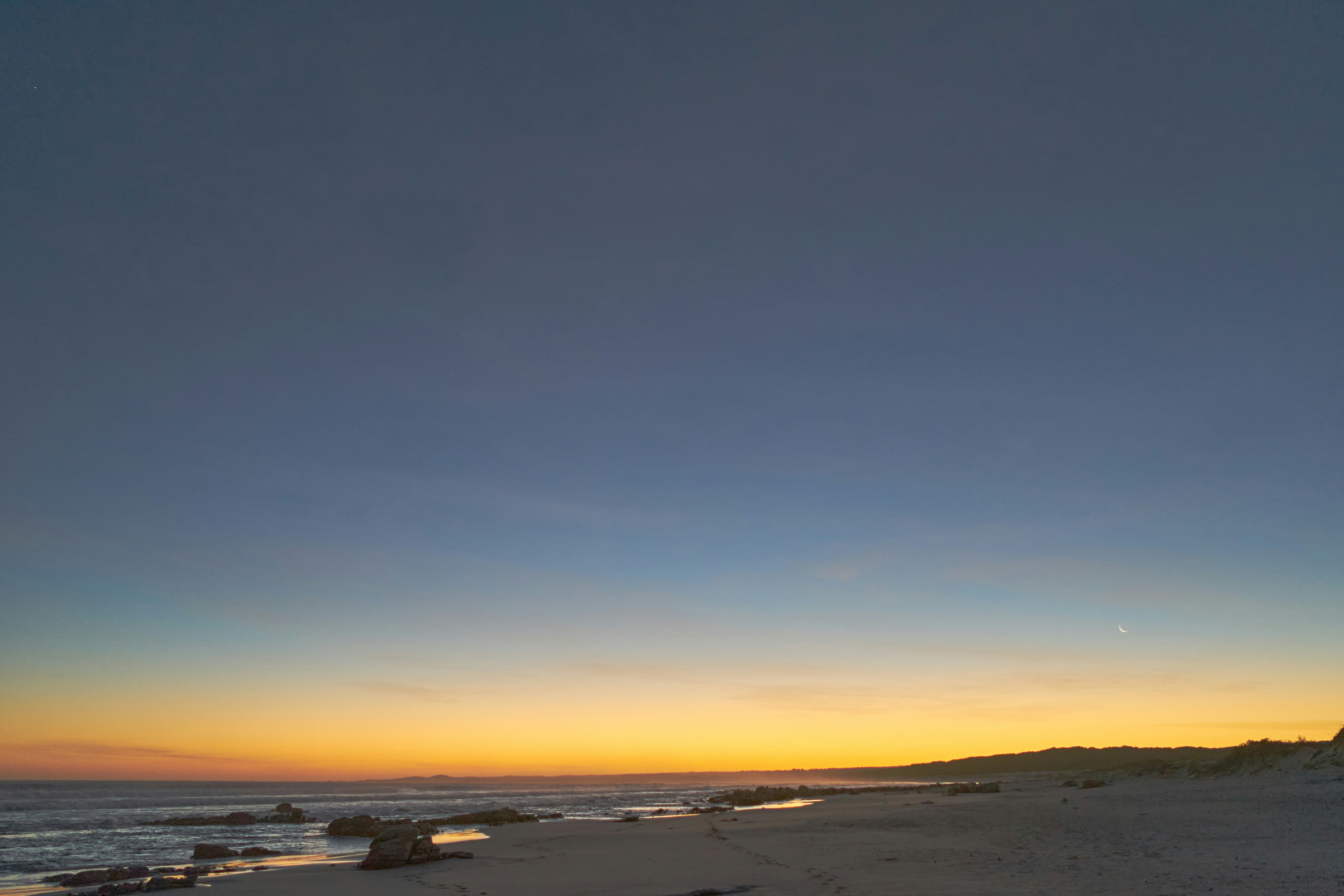 Beautiful sunset at Kapalua Bay Beach