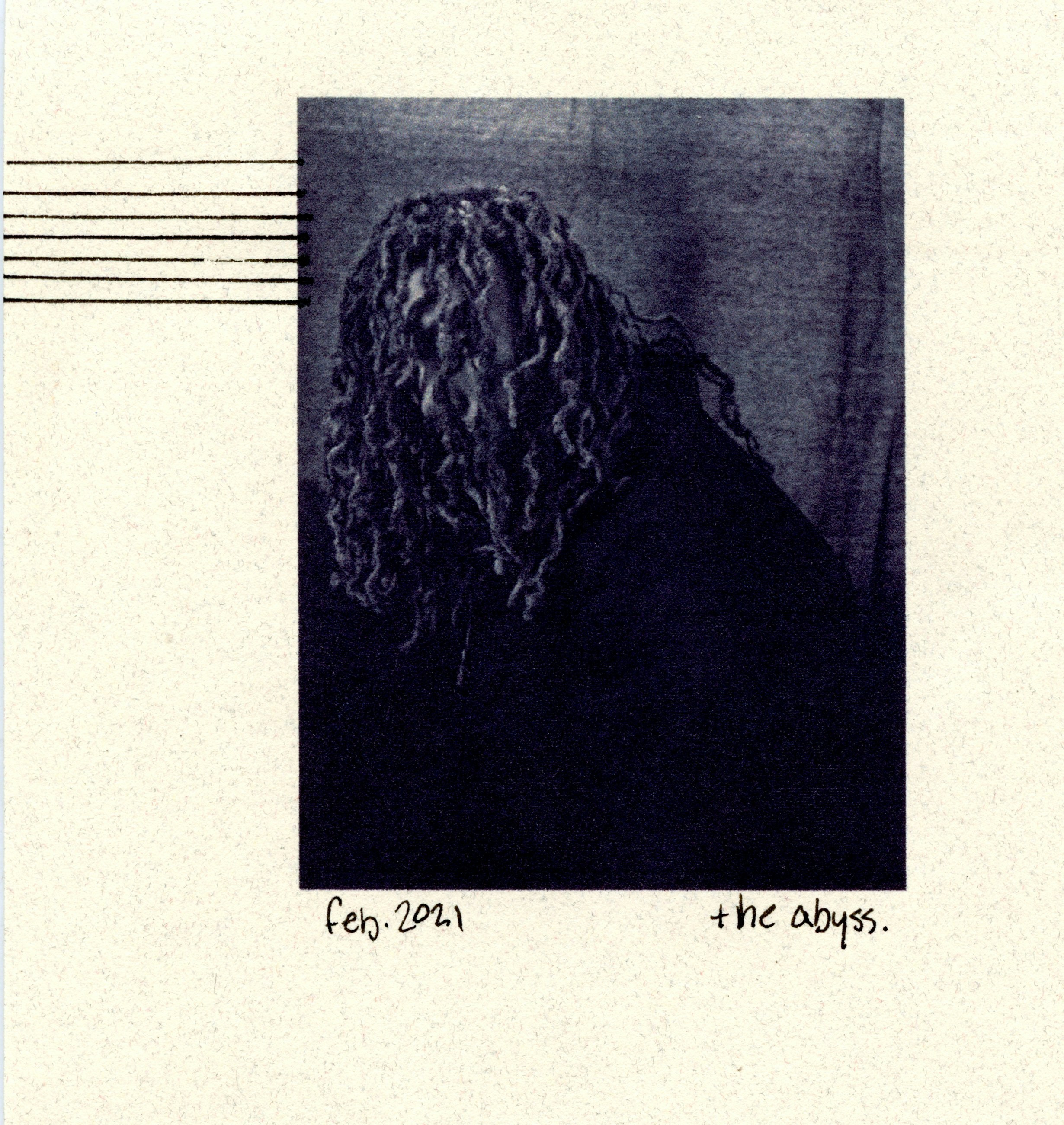 Graphics that I created for 'The Abyss' by Lil Starr. February, 2021.