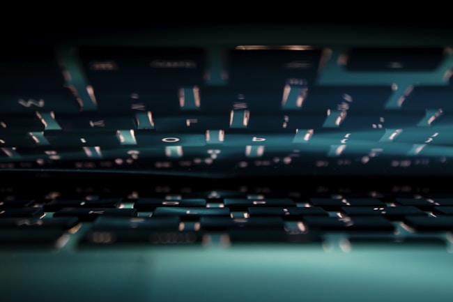 blue and black audio mixer