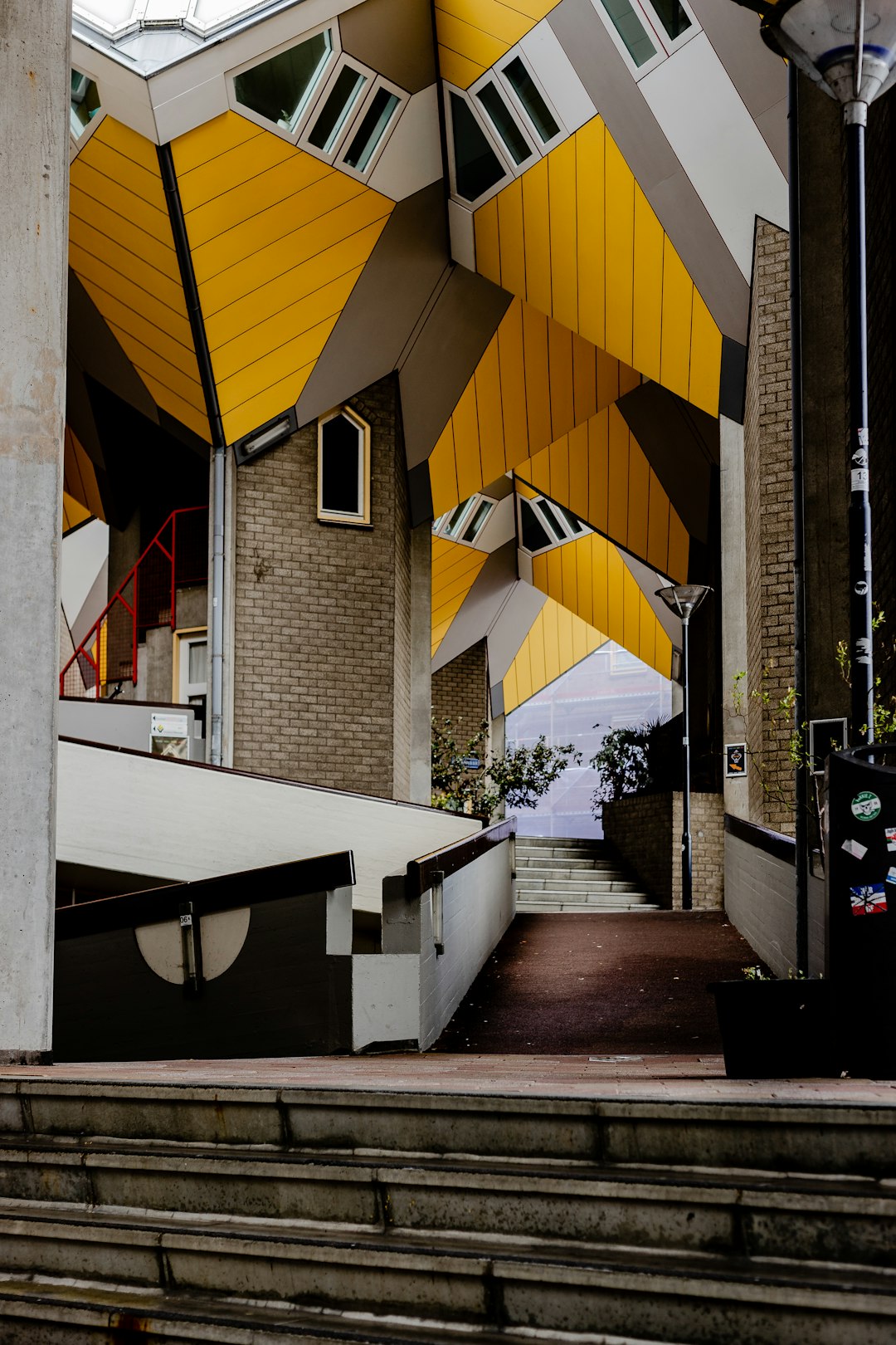 brown and white concrete building