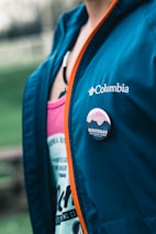 blue and red adidas jacket