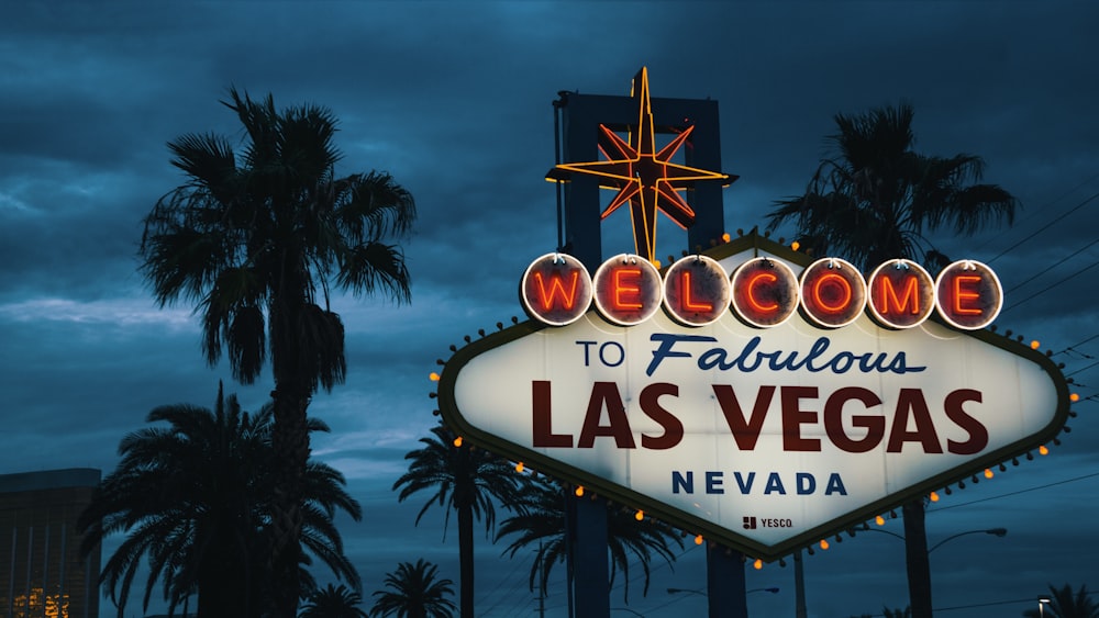 Bienvenido a la fabulosa señalización de Las Vegas, Nevada