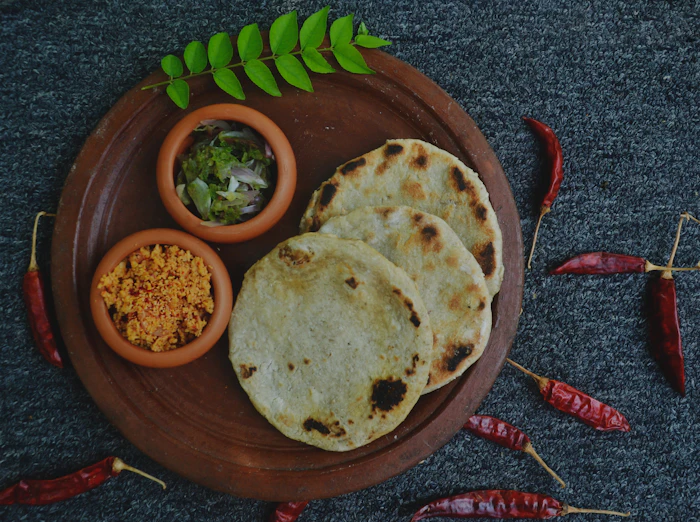 Plate of rice and curry