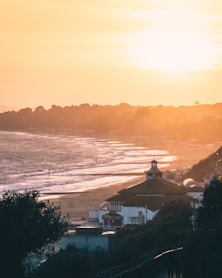 Photograph of Bournemouth Beach at sunset