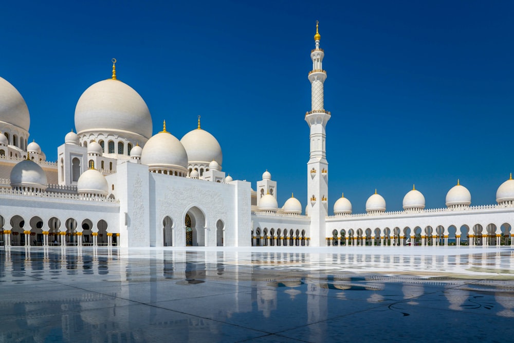 white and gold dome building under blue sky during daytime