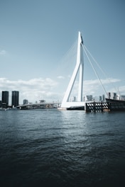white bridge over body of water during daytime