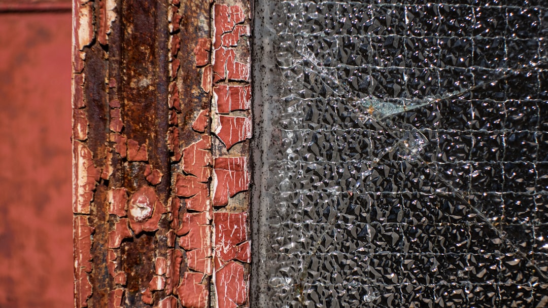black and brown brick wall