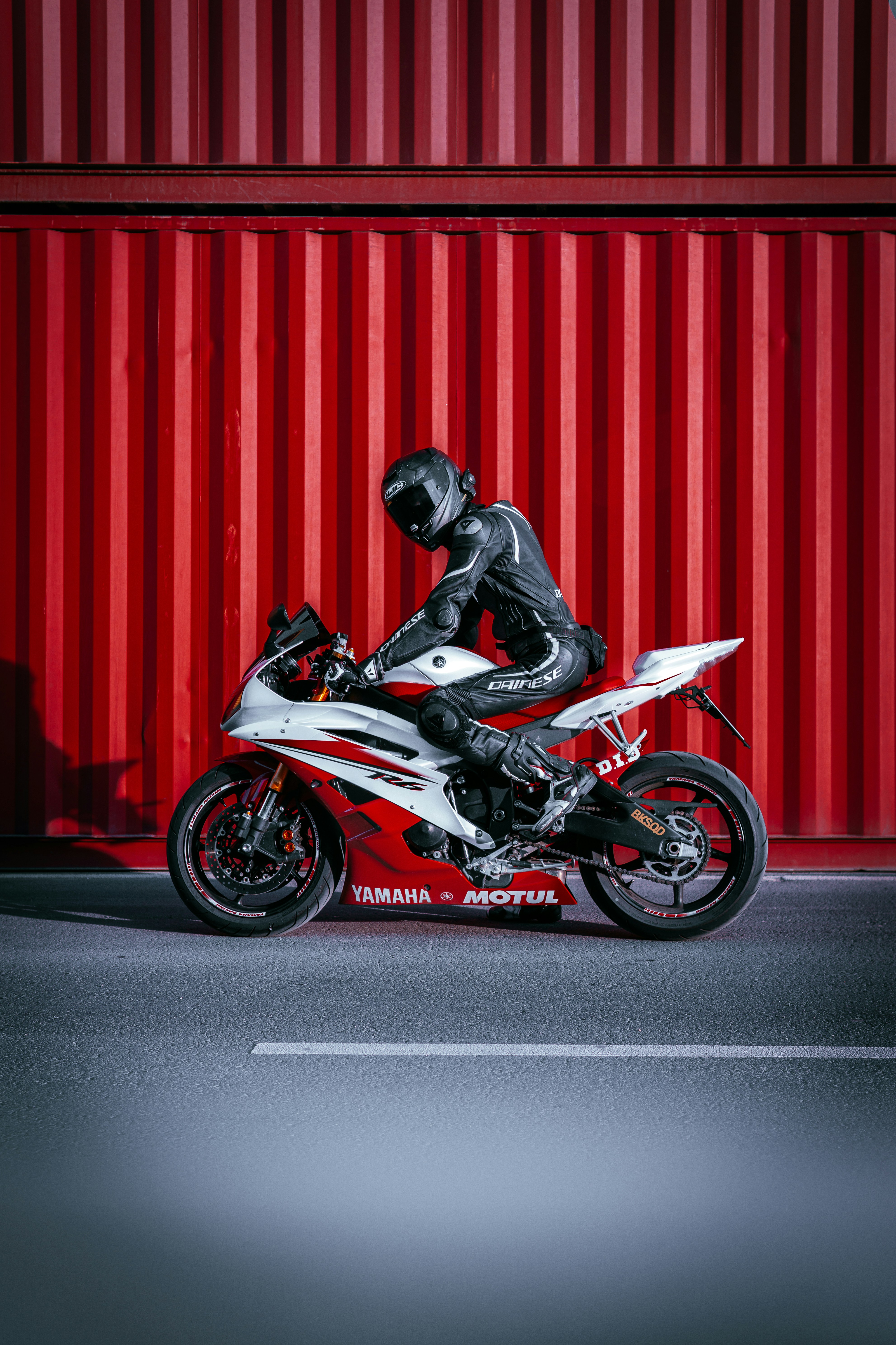 Motorcycle accessories display