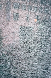 gray and white area rug