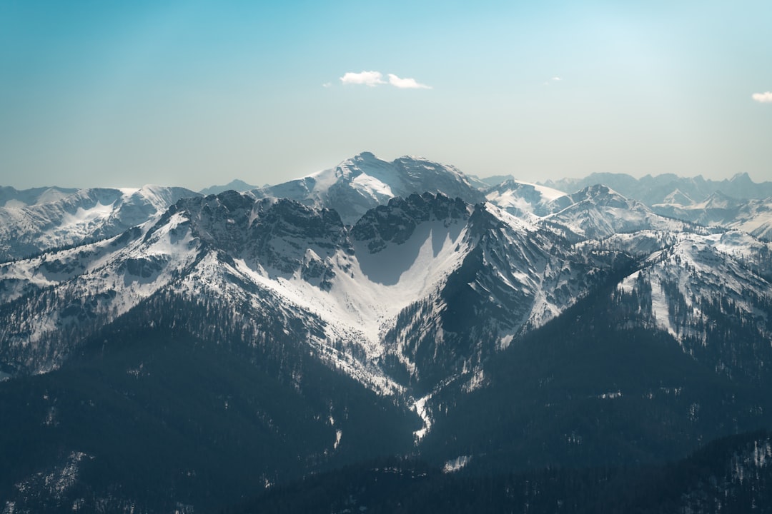 snow covered mountains during daytime