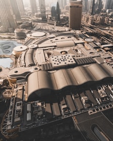 aerial view of city buildings during daytime